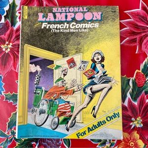 NATIONAL LAMPOON 1977 FRENCH COMICS THE KIND MEN LIKE VINTAGE HUMOR MAGAZINE